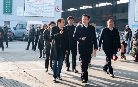 嘉興市委書記陳偉視察指導我公司春節(jié)保供應工作