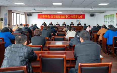 六干爭先，躍馬新程，承壓抗壓，拼搏前進(jìn)，推進(jìn)高質(zhì)量發(fā)展 ——公司召開2025年度工作總結(jié)表彰暨2026年度工作動員部署大會